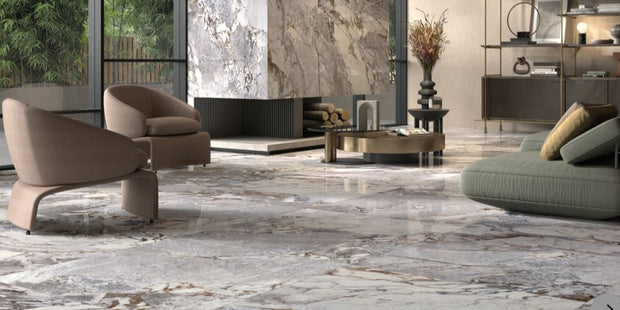 Unico Grey Marble Look Porcelain Tiles