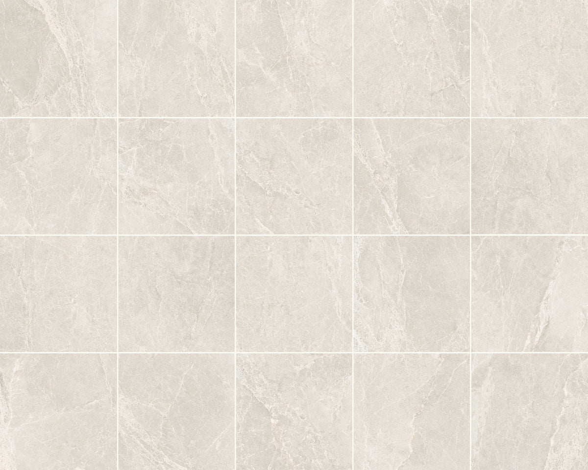 Pisa Bianco Limestone Look Porcelain Tiles