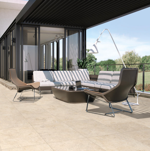 Classico Ivory Stone Look Porcelain Tiles