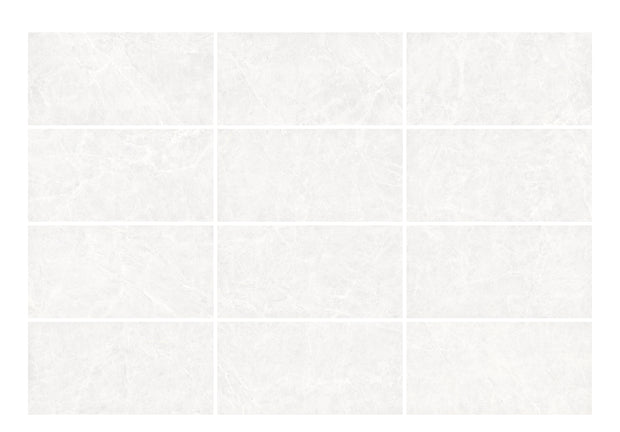 Joli White Limestone Look Porcelain Tiles