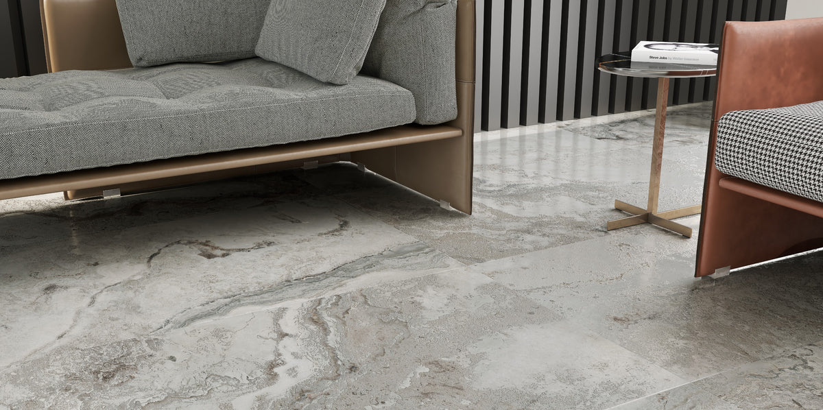 Candy Pearla Marble Look Porcelain Tiles