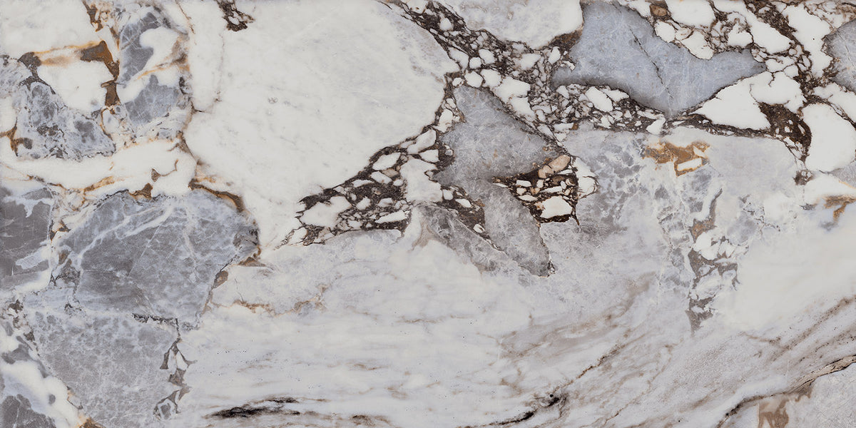 Unico Grey Marble Look Porcelain Tiles