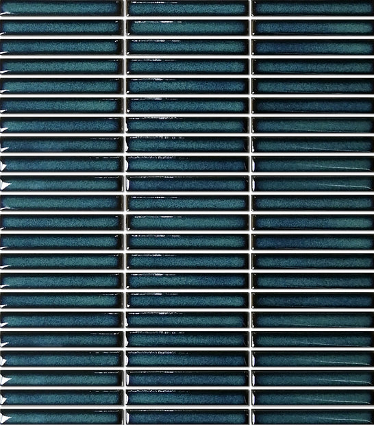 Antique Jade Finger Mosaic Tiles 12x92mm chips