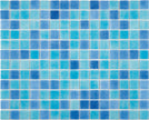 Blends Cabrera 7521 Glass Pool Mosaic 310x390mm sheet