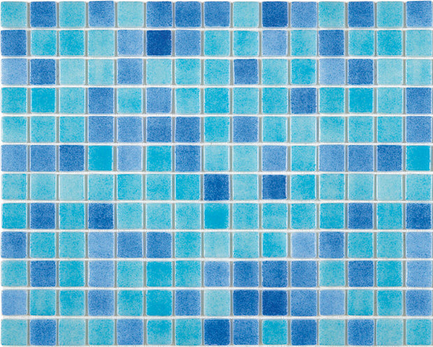 Blends Cabrera 7521 Glass Pool Mosaic 310x390mm sheet
