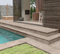 Bari Noce Travertine Look Porcelain Tiles 75x300mm