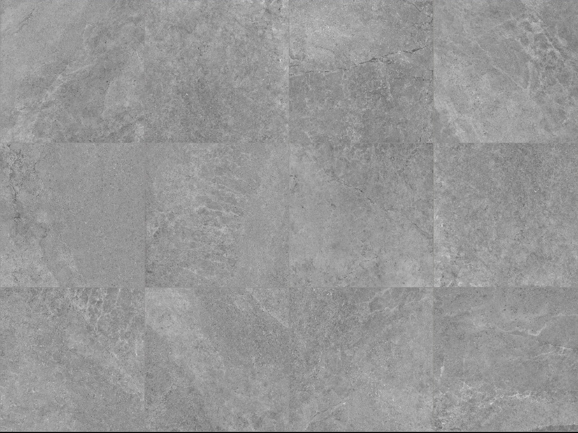 Primi Grey Limestone Look Porcelain Tiles 300x600mm