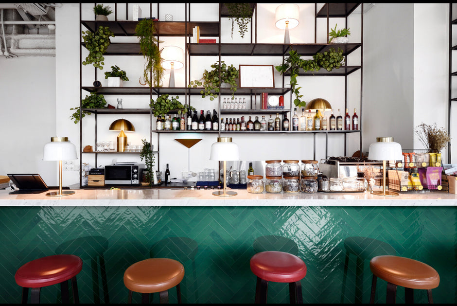 Aroma Verde Scuro Subway Tiles