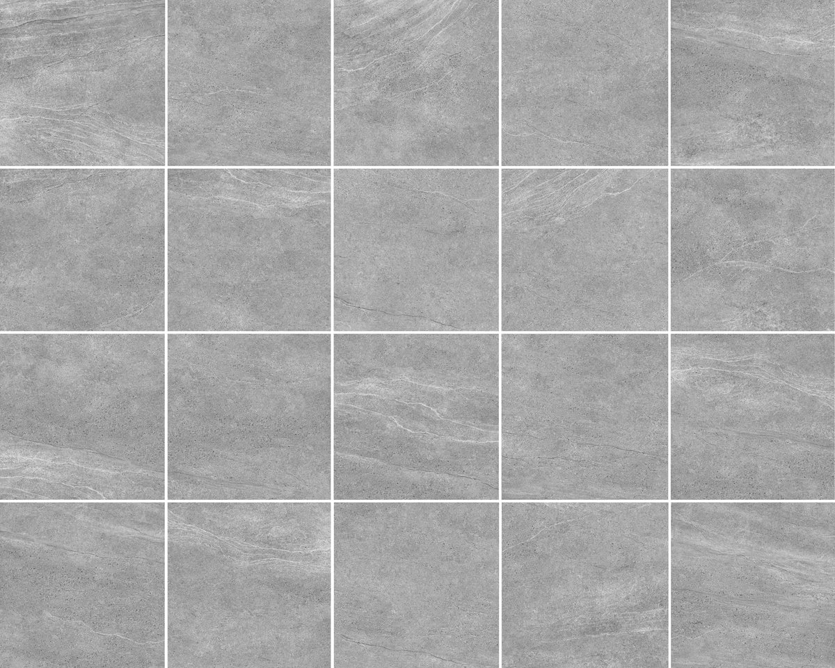Colorado Dark Grey Stone Look Porcelain Tiles