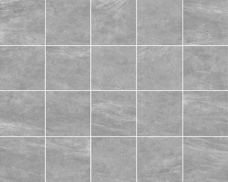 Colorado Dark Grey Stone Look Porcelain Tiles