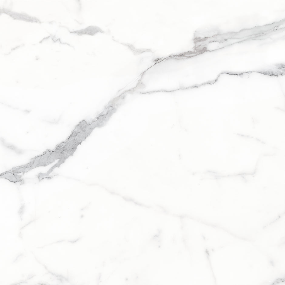 Statuario Marble Look Porcelain Tiles