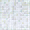 Dot Mount Pearl Glass Pool Mosaic 20x20mm chips on 327x327mm sheet