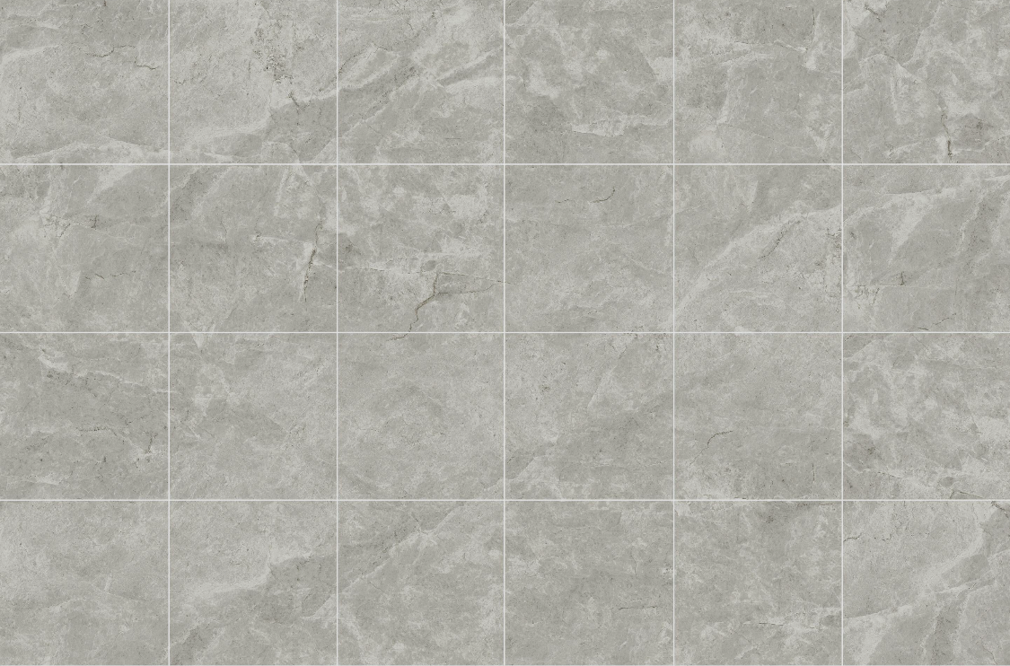 Tundra Storm Marble Look Porcelain Tiles 75x300mm