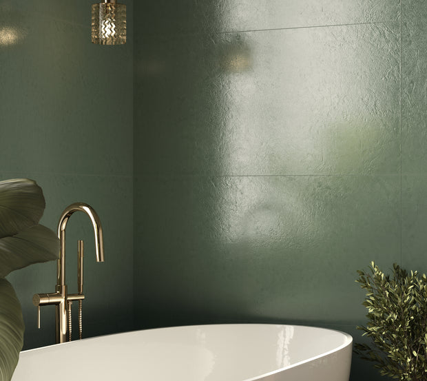 Cromia Avocado Gloss Wall Tiles 300x600mm