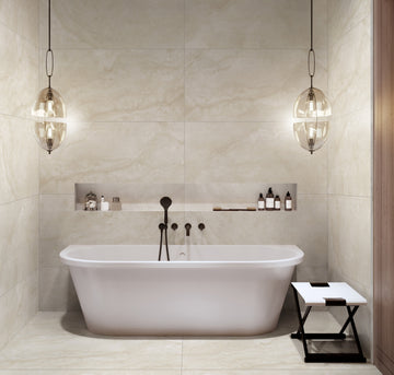 By finish range at Porcelana Tiles