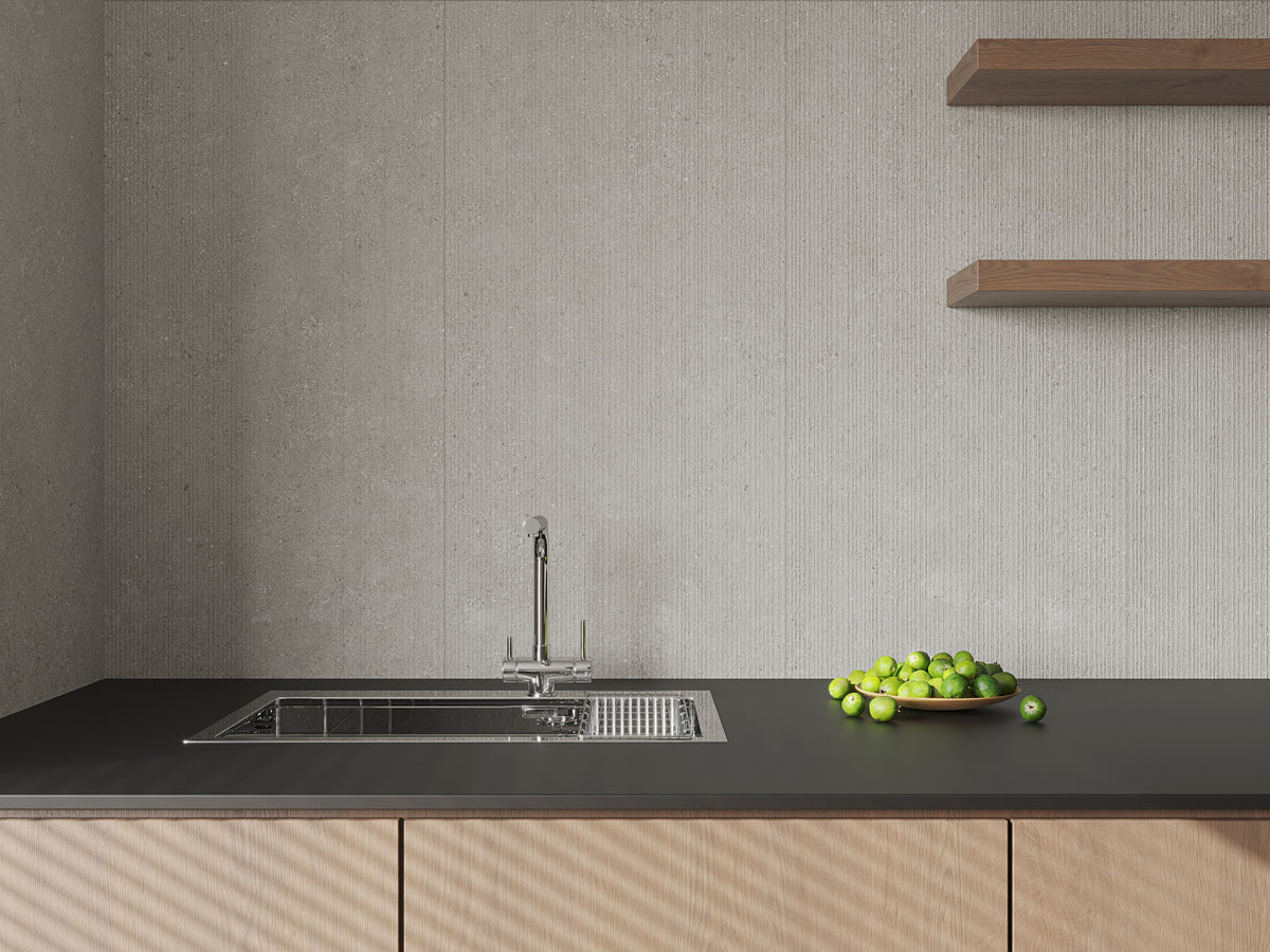 Space Silver Feature Tiles
