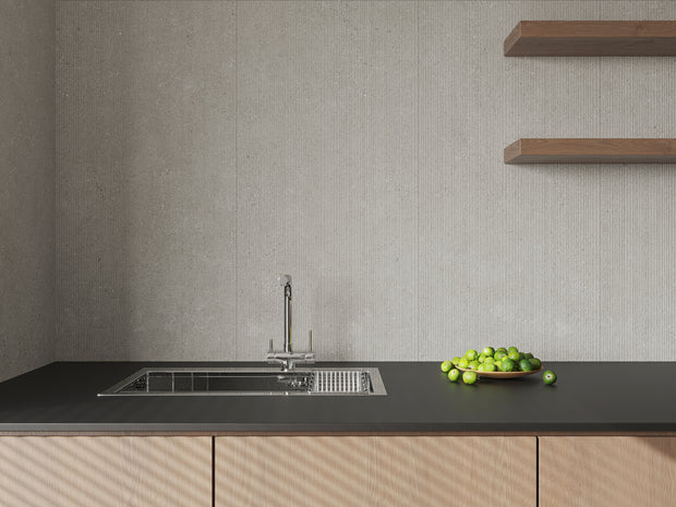Space Silver Feature Tiles