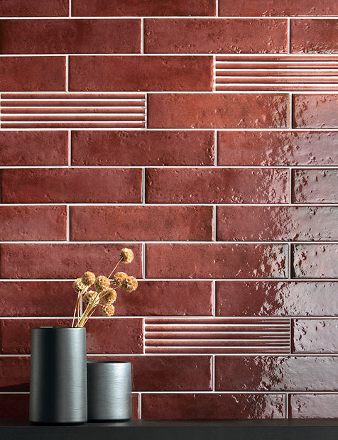 Oxida Red Subway Tiles