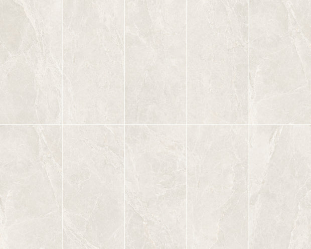 Pisa Bianco Limestone Look Porcelain Tiles 300x600mm