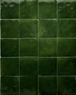 Byron Bottle Zellige Porcelain Tiles 100x100mm