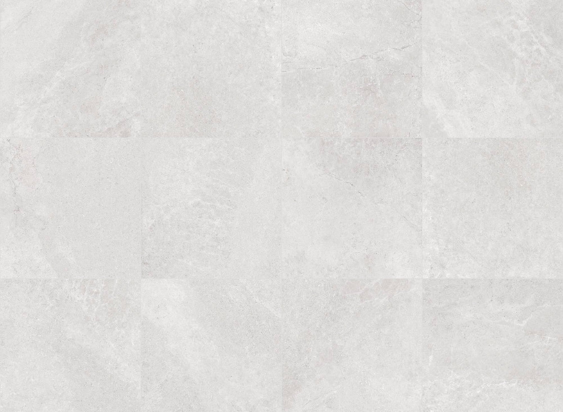 Primi White Limestone Look Porcelain Tiles 300x600mm