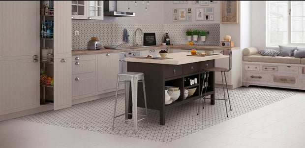 Alhambra Negro Embossed Decor Tiles