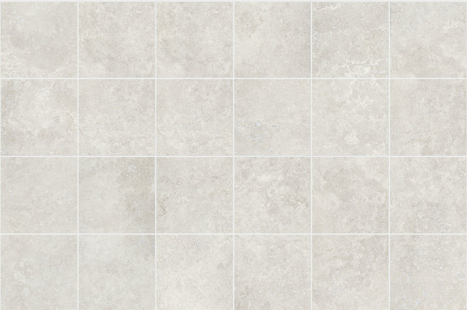 Bari Bianco Travertine Look Porcelain Tiles