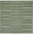 Ash Green Finger Mosaic Tiles 12x92mm chips