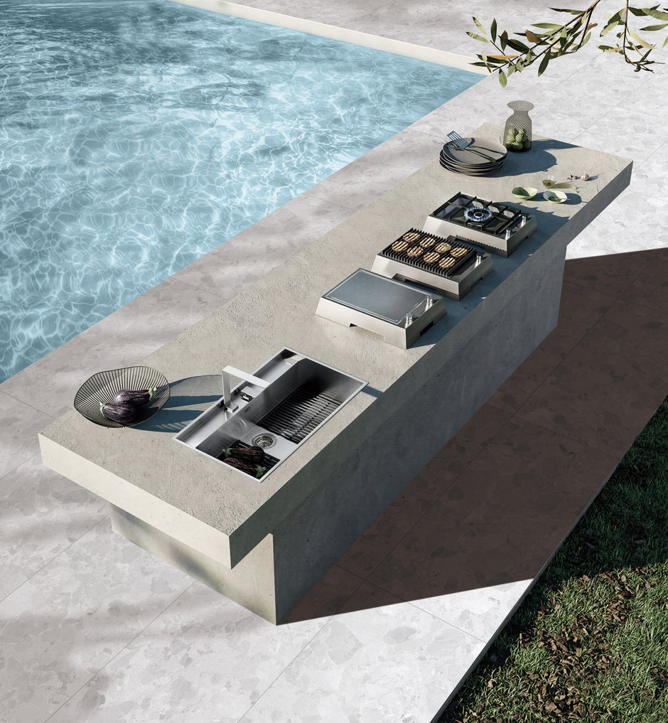 Modena Stone White Pebble Look Porcelain Tiles