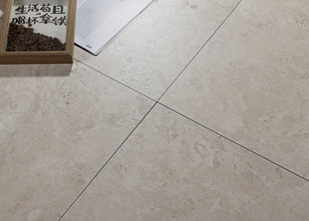 Withcott White Stone Look Porcelain Tiles