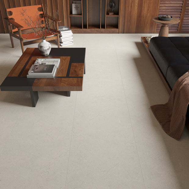 Crema Marfil Marble Look Porcelain Tiles