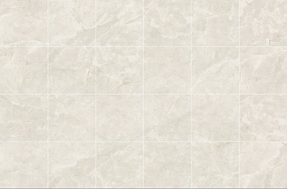 Tundra Ivory Marble Look Porcelain Tiles 75x300mm