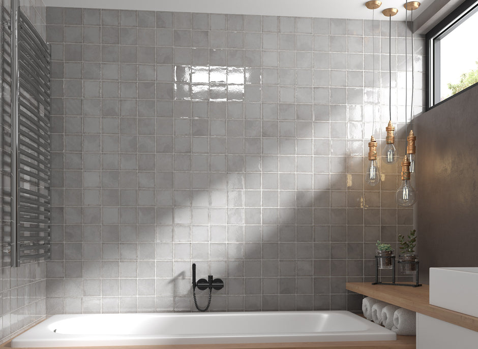 Altea Smoke Grey 100x100 Square Tiles