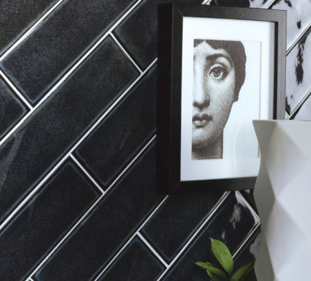 Chroma Grafite Brick Subway Tiles