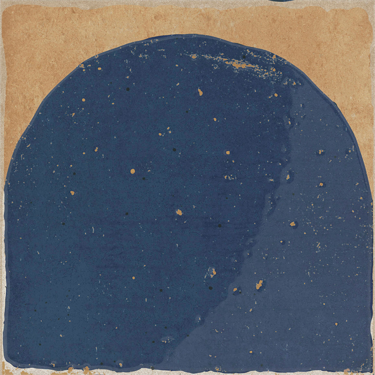 Atlas Blue Arch Decor Tiles 150x150mm