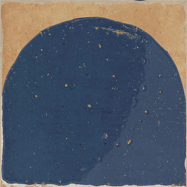 Atlas Blue Arch Decor Tiles 150x150mm