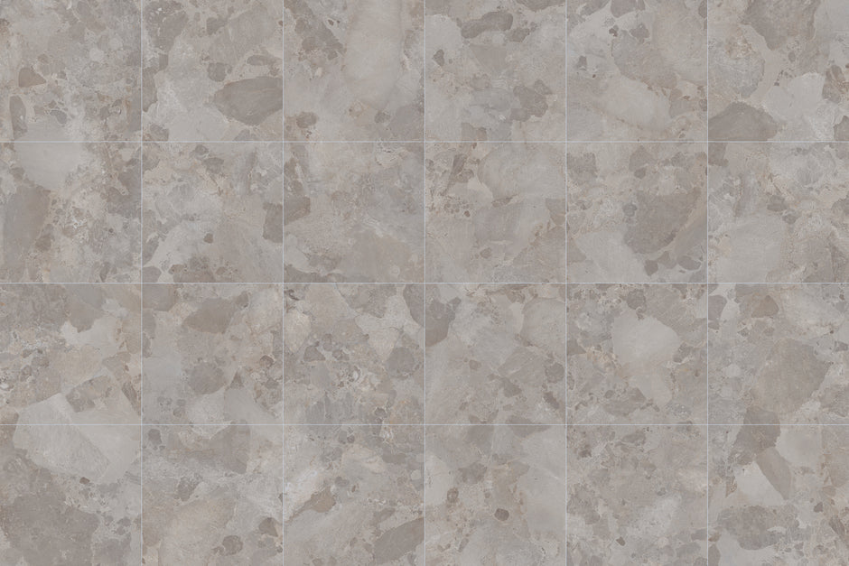 Monet Stone Taupe Pebble Look Porcelain Tiles