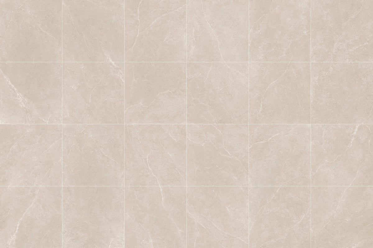 Turin Beige Stone Look Porcelain Tiles 300x600mm
