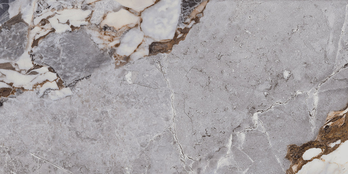 Unico Grey Marble Look Porcelain Tiles