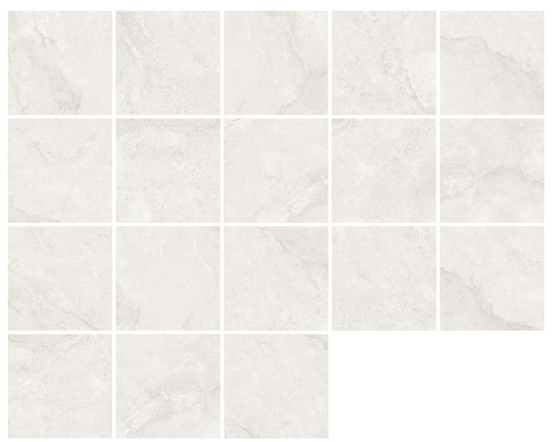 Tuscany Pearl Stone Look Porcelain Tiles 300x600mm