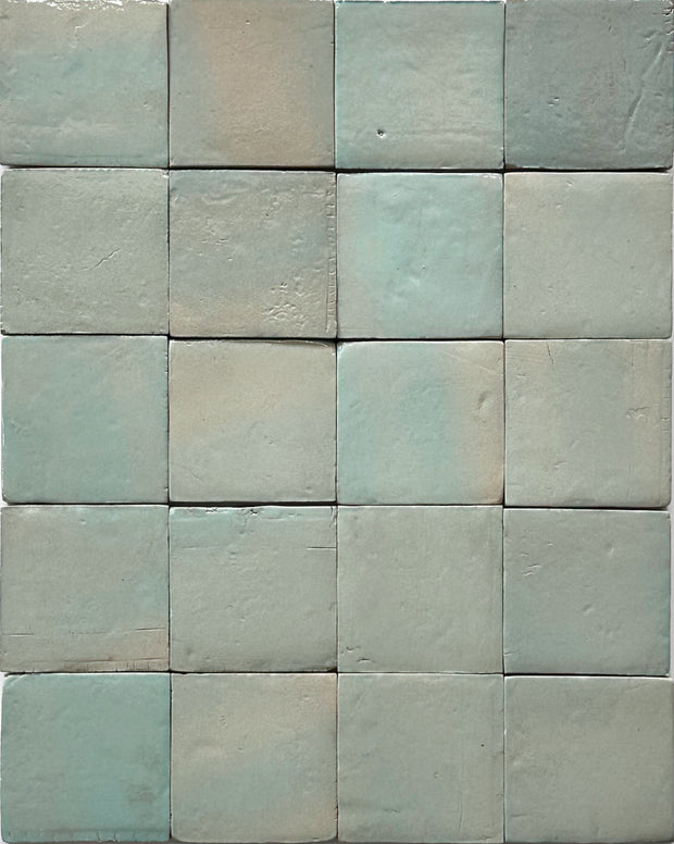 Byron Mist Zellige Porcelain Tiles 100x100mm