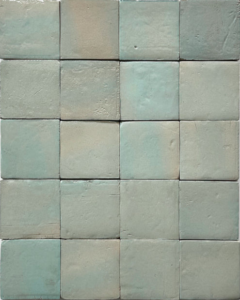 Byron Mist Zellige Porcelain Tiles 100x100mm