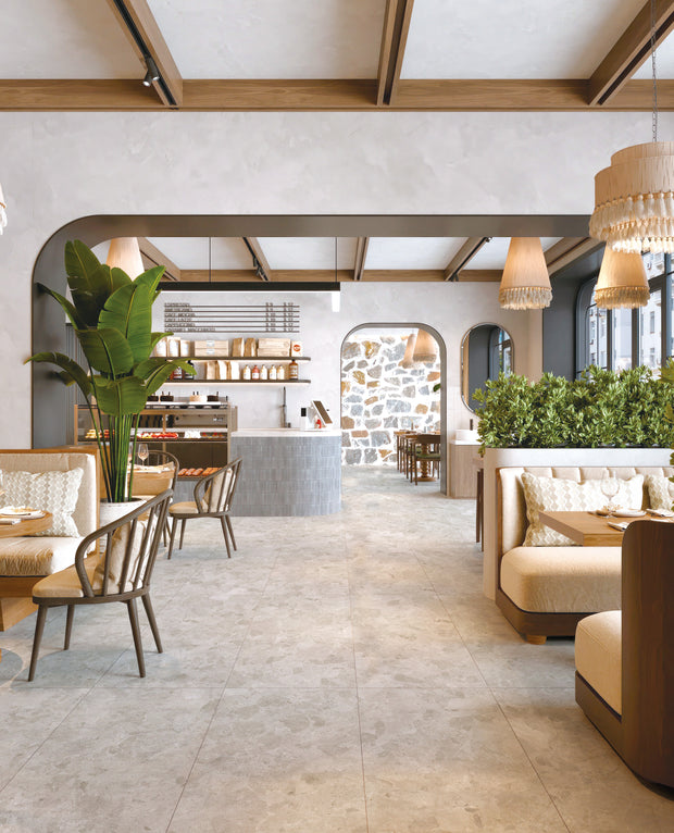 Modena Stone Beige Pebble Look Porcelain Tiles