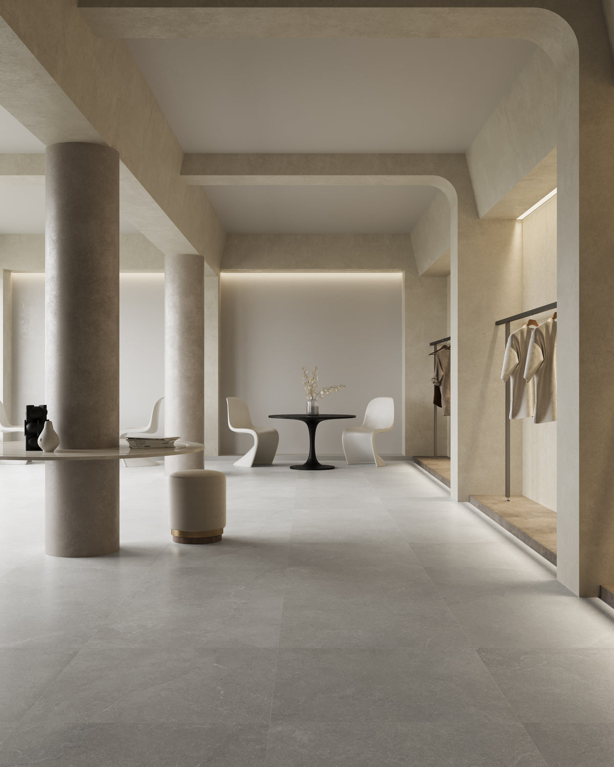 Provence White Limestone Look Porcelain Tiles