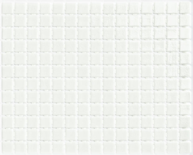 Fog Blanco 3000 Glass Pool Mosaic 310x390mm sheet