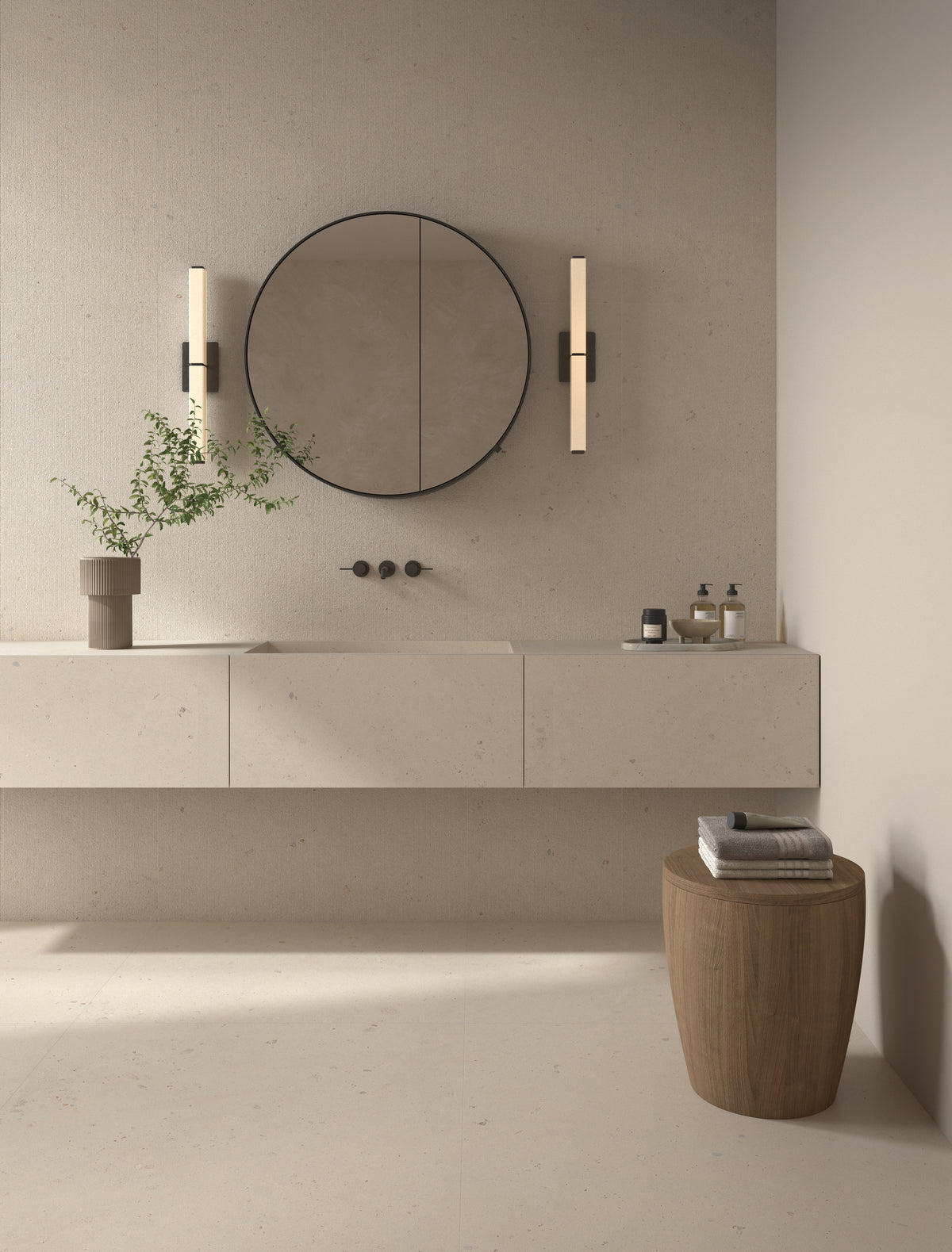 Shells Natural Stone Look Porcelain Tiles