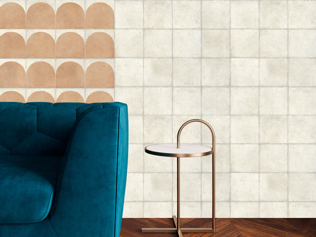 Atlas White Matt Tiles