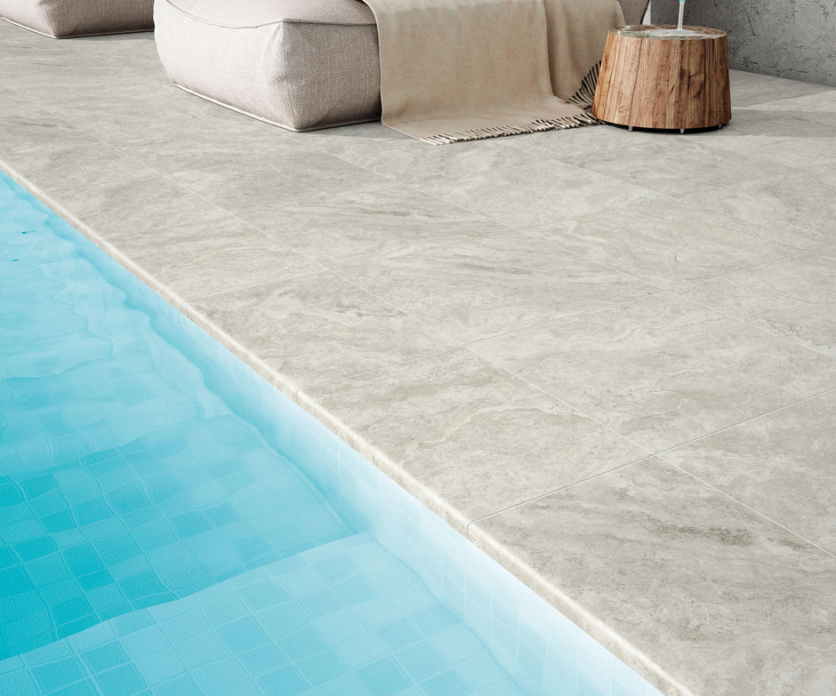 Travertino Beige Travertine Look Porcelain Tiles