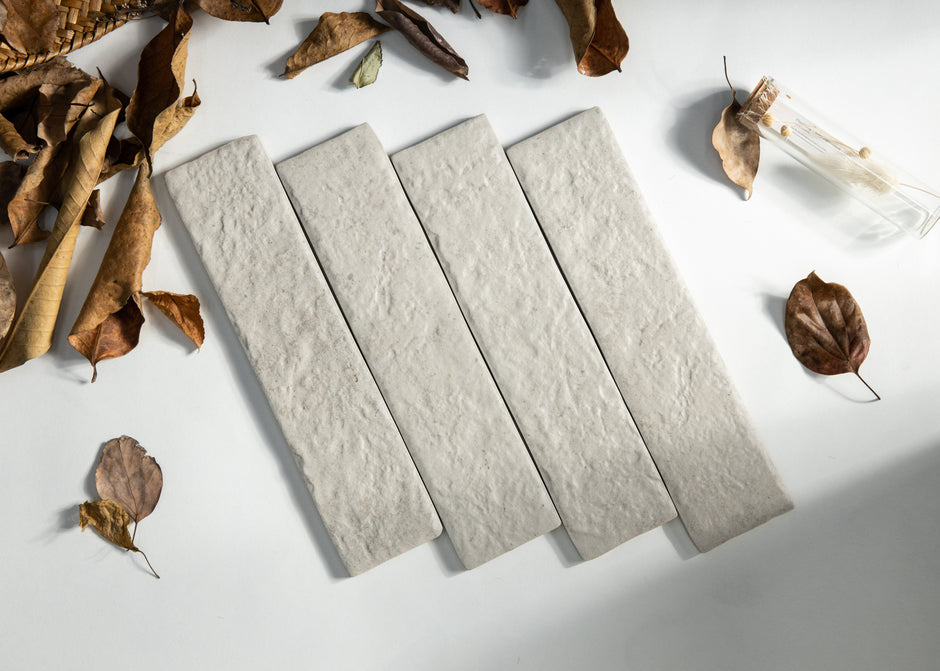 Camden Latte Brick Look Porcelain Tiles 60x250mm