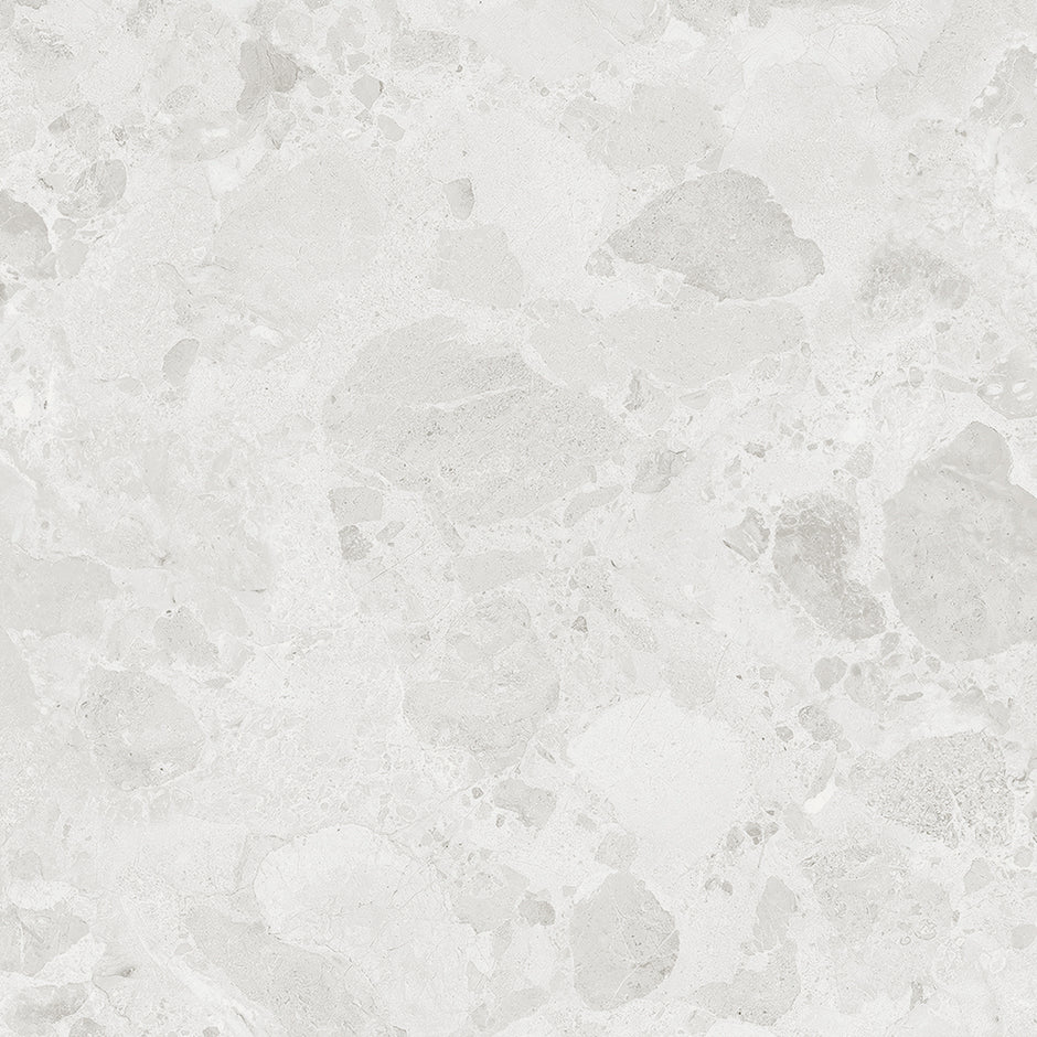 Modena Stone White Pebble Look Porcelain Tiles 300x600mm
